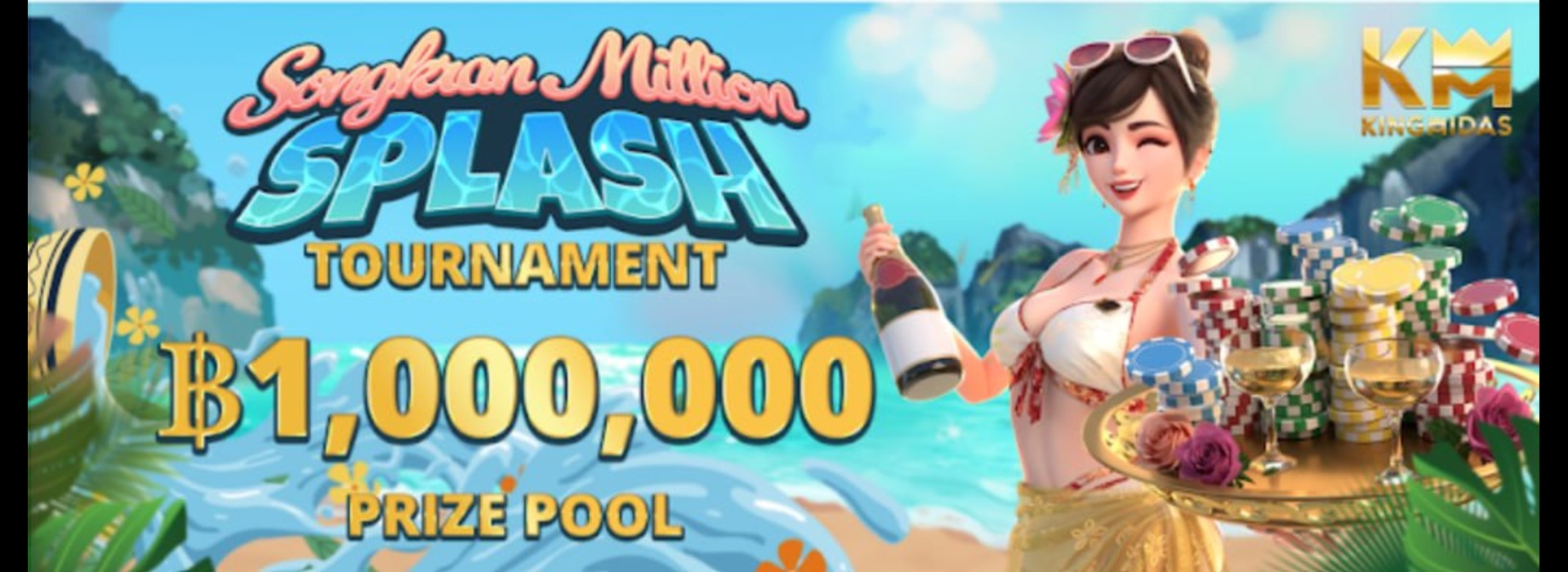 Kingmidas Games Songkran Million Splash Tournament